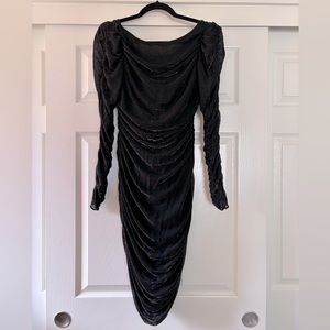 Vintage 1970s Scarlett Jrs. Shimmer Mini Dress